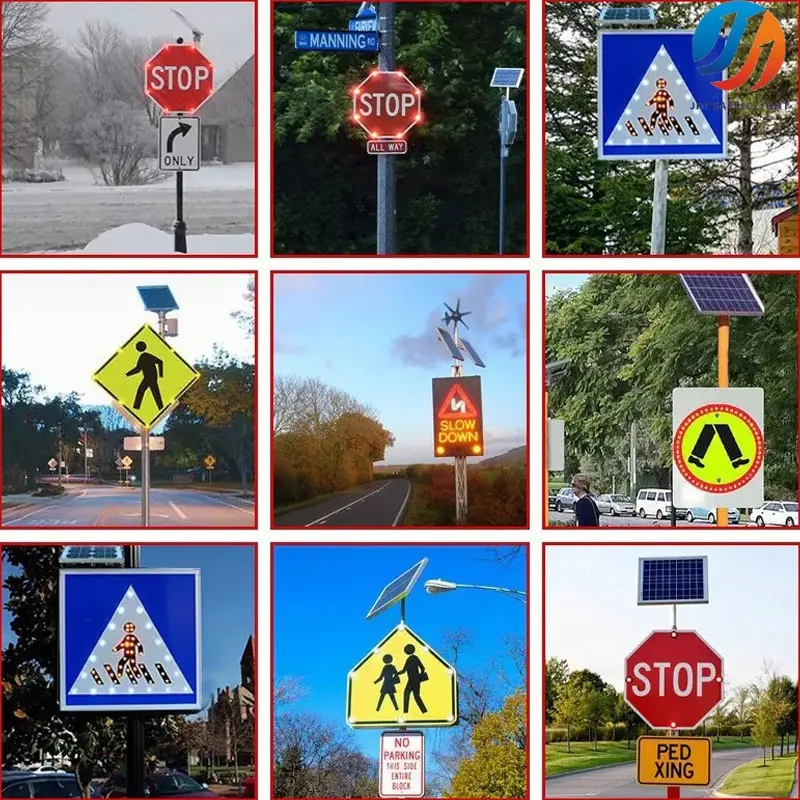Solar Aluminum Construction Road Signs Led Flashing Warning Traffic Sign (5).jpg