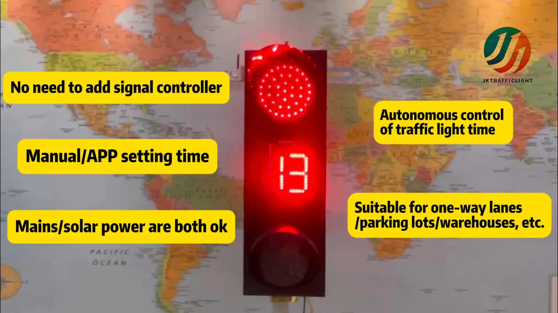 🚀 New Automatic 200mm Traffic Signal Unveiled!