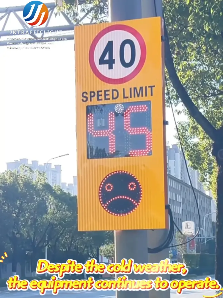 Radar speed sign week 14 real road test results