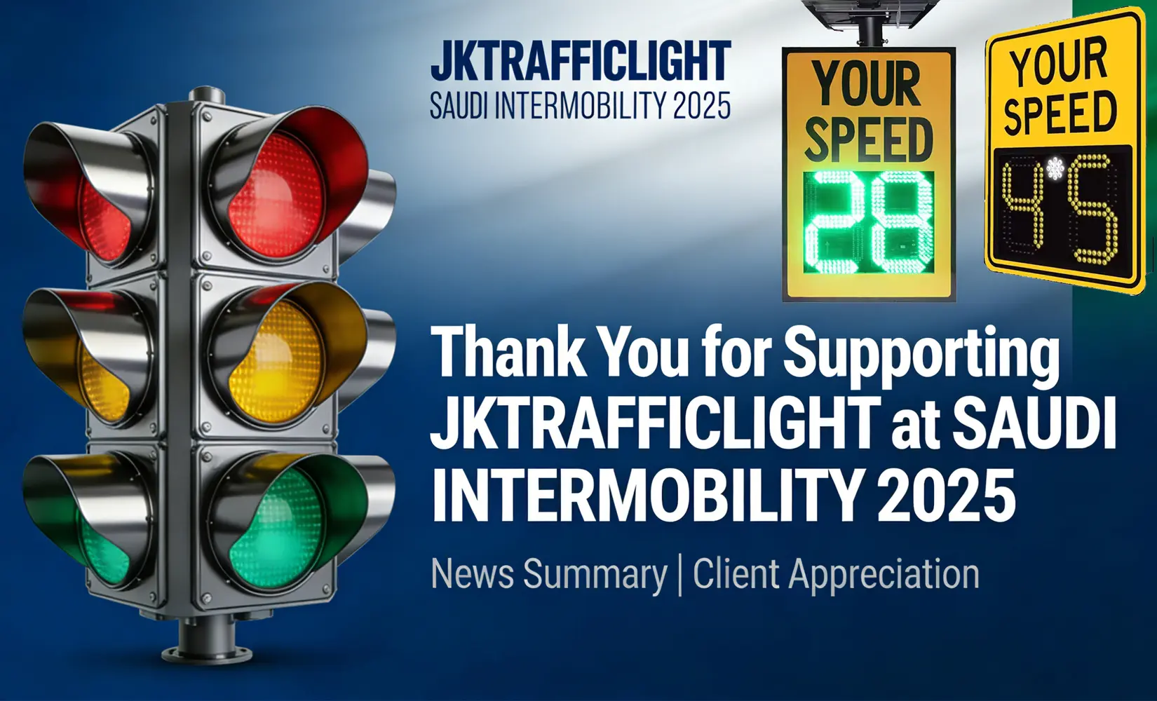 JKTRAFFICLIGHT successfully concluded SAUDI INTERMOBILITY