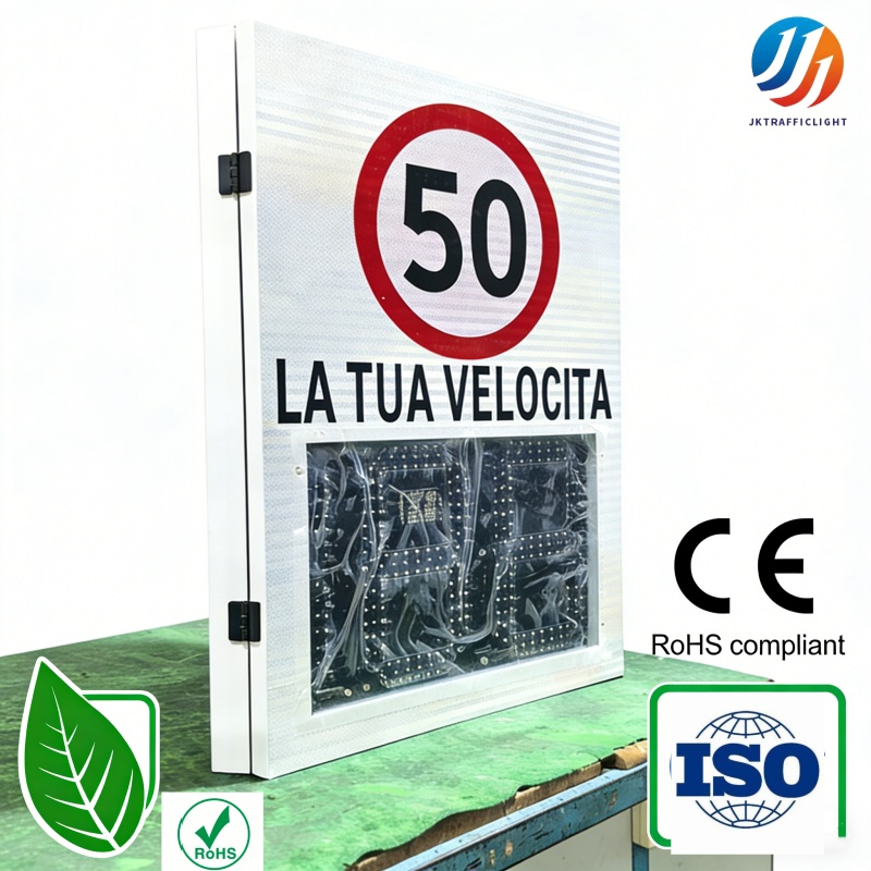 solar radar speed sign