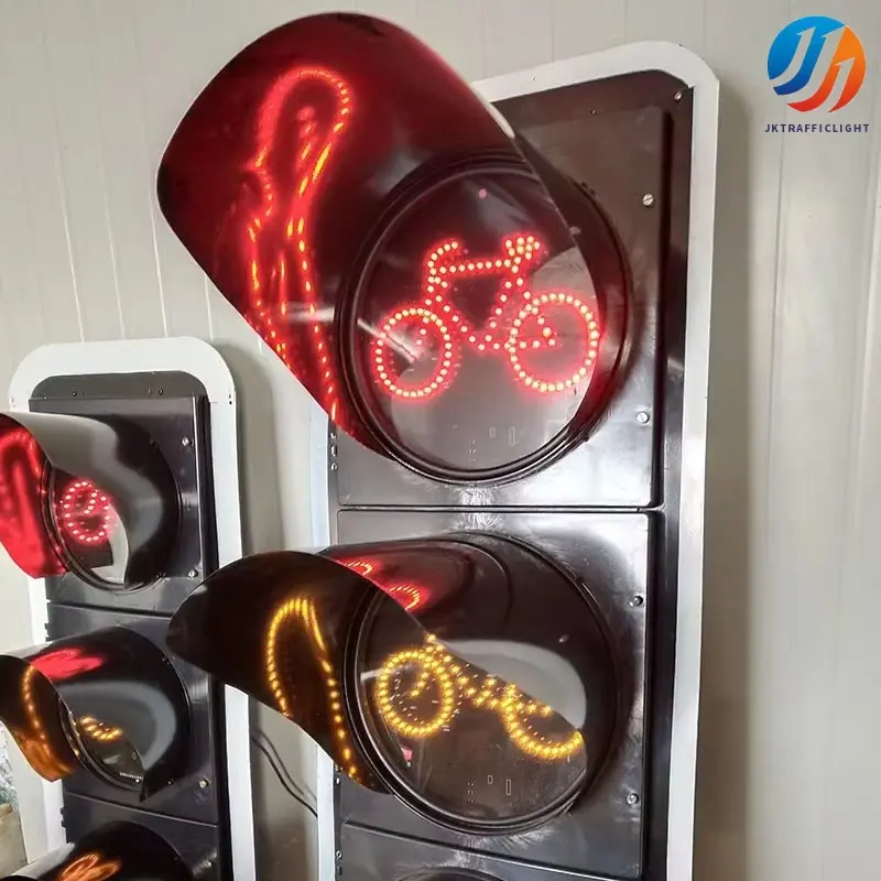 Bicycle Turn signal Light Solar Powered Non-motor Vehicle Traffic Lights with Countdown (3).jpg