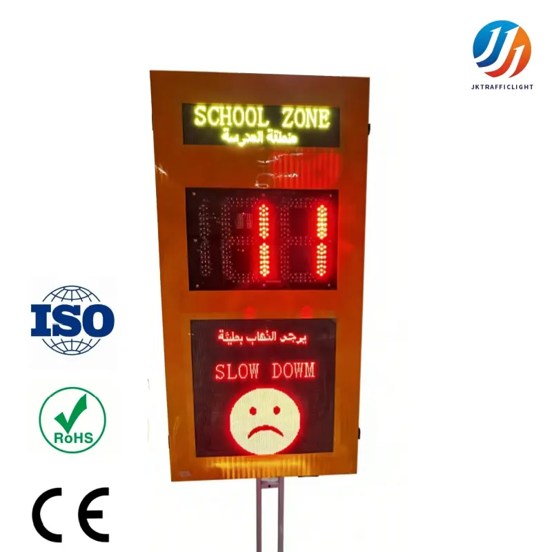 custom language speed sign