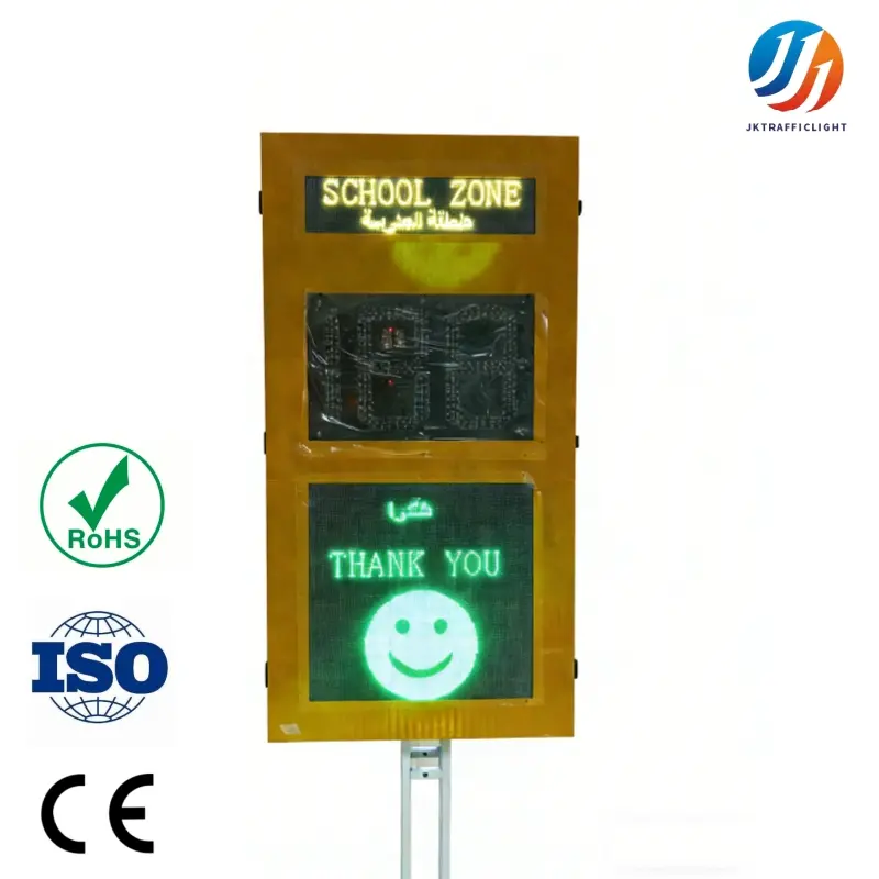 customizable text speed sign