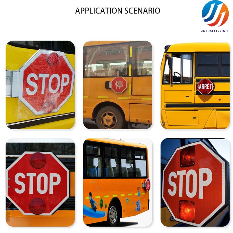 Solar School Zone Safety Sign LED Aluminum Traffic Warning Light Sign for School Bus Students (3).jpg